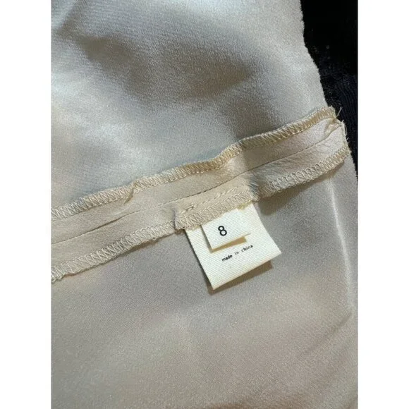 L'Agence Black Lace Dress with slip Size 8 - Picture 4 of 4